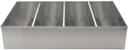 Winco Stainless Steel Four Compartments Cutlery Bin -- 8 per case
