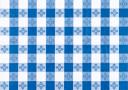 Winco Blue Rectangle Table Cloth, 52 x 70 inch -- 24 per case