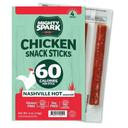 Mighty Spark Nashville Hot Seasoned Chicken Snack Sticks, 4 Ounce -- 8 per case