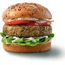 Actual Veggies Mushroom Black Bean Veggie Burgers, 4oz -- 40 per case
