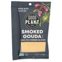 Good Planet Foods Smoked Gouda Style Olive Oil Cheese Slices, 7 Ounce -- 7 per case