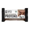 Kates Real Food Peanut Butter Brownie Protein Bar, 2.2 Ounce -- 144 per case