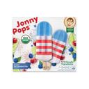 Jonnypops Organic Star Spangled Flag Pop, 8 count -- 6 per case