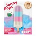 Jonnypops Organic Cotton Candy Cloud Pops, 5 count - 6 per case
