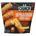 Crunch Factory Buffalo Style Chicken and Cheeses Crunch Rolls, 6 count -- 8 per case
