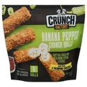 Crunch Factory Banana Pepper Crunch Rolls with 4 Premium Cheese, 6 count -- 8 per case