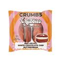 The Original Crumbs Bakeshop Chubbies Red Velvet White Buttercream Cookie Sandwich, 2.75 Ounce -- 12 per case