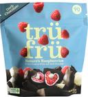 Tru Fru Grab and Share Hyper Chilled Whole Raspberries Immersed in White and Dark Chocolate, 8 Ounce -- 6 per case