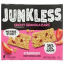 Junkless Strawberry Chewy Granola Bar, 6.6 Ounce -- 8 per case