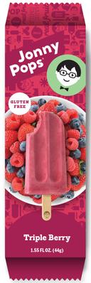 Jonnypops Triple Berry Creamy Smoothie On a Stick -- 96 per case