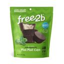 Free2b Dark Chocolate Mini Mint Cup, 3.5 Ounce -- 6 per case