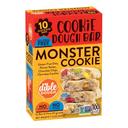 Dible Dough Monster Cookie Dough Snack Bar, 10 count -- 6 per case