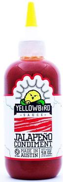 Yellowbird Jalapeno Condiment Sauce, 9.8 ounce -- 6 per case