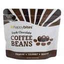 Happy Bites Dark Chocolate Covered Coffee Beans, 1 Pound - 8 per case