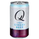 Q Tonic Light Ginger Beer Mixer, 30 Fluid Ounce -- 6 per case