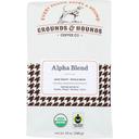 Grounds and Hounds Coffee Alpha Blend Dark Roast Whole Bean Coffee, 12 Ounce -- 8 per case
