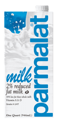Parmalat 2 Percent Reduced Fat Milk, 2.15 Pound -- 12 per case.