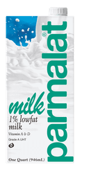 Parmalat 1 Percent Low Fat Milk, 2.16 Pound -- 12 per case.