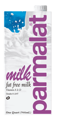 Parmalat Fat Free Milk, 2.16 Pound -- 12 per case.