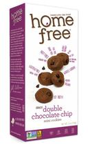 Homefree Gluten Free Double Chocolate Chip Mini Cookies, 5 Ounce Box -- 6 per case.