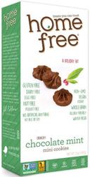 Home Free Holiday Gluten Free Chocolate Mint Mini Cookies, 5 Ounce Box -- 6 per case