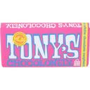 Tonys Chocolonely White Chocolate Raspberry Popping Candy Bar, 6.35 Ounce -- 15 per case
