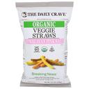The Daily Crave Organic Veggie Straw with Himalayan Pink Salt, 4.5 Ounce -- 8 per case