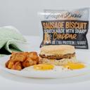 Mason Dixie Cheddar Sausage Biscuit -- 36 per case