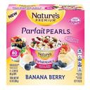 Natures Premium Banana Berry Parfait Pearls, 4 count -- 8 per case