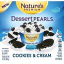 Natures Premium Cookies and Cream Dessert Pearls, 2.3 Ounce - 32 per case