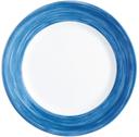 Luminarc Brush Blue Jean Dinner Plate -- 12 per case