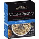 Better Oats Thick and Hearty Blueberry Muffin Oatmeal, 15.1 Ounce -- 6 per case