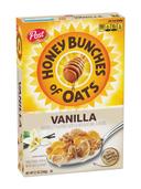 Honey Bunches of Oats Vanilla Cereal, 12 Ounce -- 12 per case