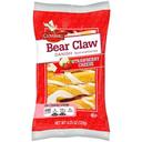 Cloverhill Bear Claw Strawberry Cheese Danish, 4.25 Ounce -- 36 per case
