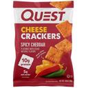 Quest Nutrition Spicy Cheddar Cheese Cracker, 1.06 Ounce - 96 per case