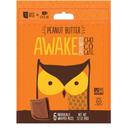 Awake Chocolate Peanut Butter Milk Chocolate Bites - 6 count per pack -- 10 packs per case