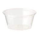 World Centric Biocompostable Corn Starch Souffle Clear Cup, 2 Ounce -- 2000 per case.