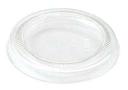 World Centric Ingeo Compostable Clear Souffle Bowl Clear Flat Lid, 2 Ounce -- 2000 per case