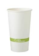 World Centric Compostable FSC Mix Paper Hot Cup with Ingeo Lining, 20 Ounce -- 1000 per case.