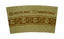 World Centric 100 Percent PCW Paper Hot Cup Sleeve, 8 Ounce -- 1000 per case.