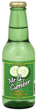 Mr Q Cumber Sparkling Cucumber Soda, 7 Fluid Ounce -- 24 per case