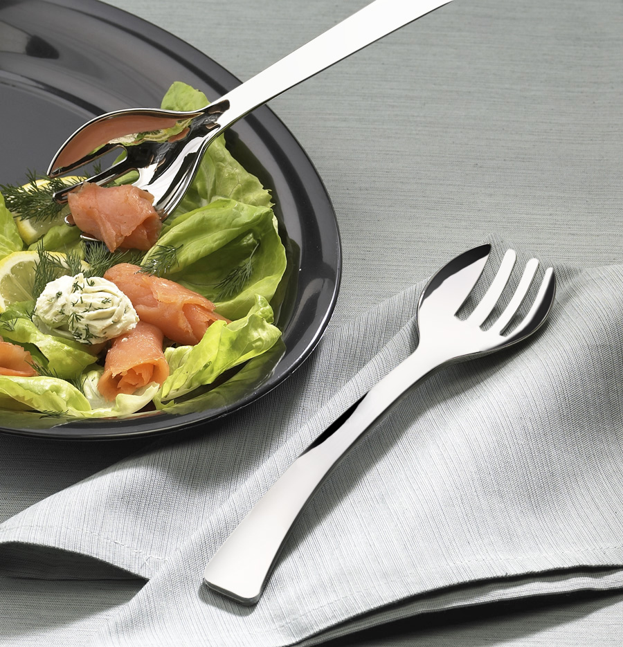 Glimmerware Silver Serving Fork, 10 inch -- 100 per case.