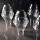 Yoshi Ware Emi Clear Glass Dome Lid Only -- 240 per case.
