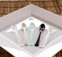 Small Wonders Black Mini Spoon, 4 inch -- 500 per case.