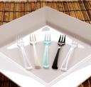 Small Wonders Black Mini Fork, 4 inch -- 500 per case.