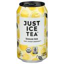 Just Ice Tea Organic Lemon Black Tea, 12 Fluid Ounce -- 12 per case