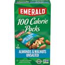 Emerald 100 Calorie Packs Unsalted Walnuts and Almonds, 3.92 Ounce -- 8 per case