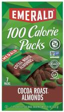 Emerald Cocoa Roast Almonds 100 Calorie Packs - 4.41 oz. box, 12 per case