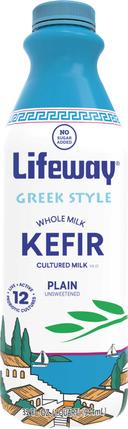 Lifeway Probiotic Greek Style Kefir, 32 Ounce -- 6 per case.