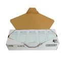 National Checking Company Guest Check Board - 1 Part Green, 16 Line, 3.5 x 6.75 inch -- 2500 per case.